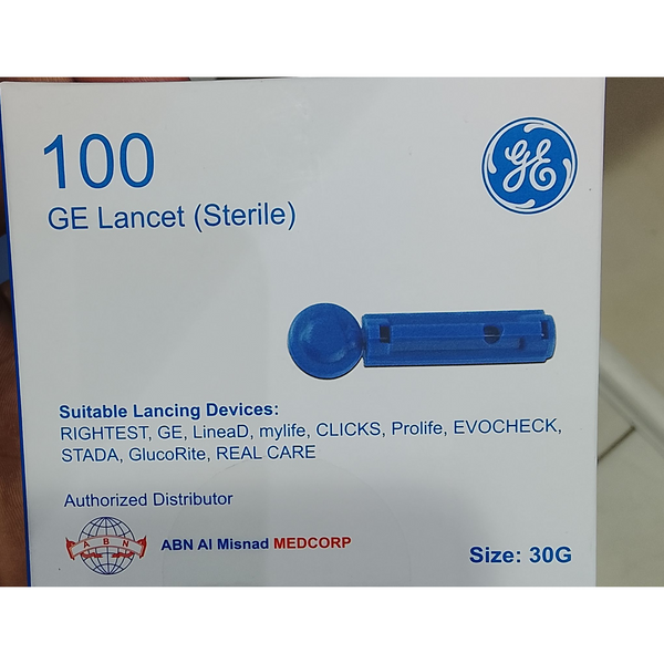 GE | Lancet Pack of 100 sterile
