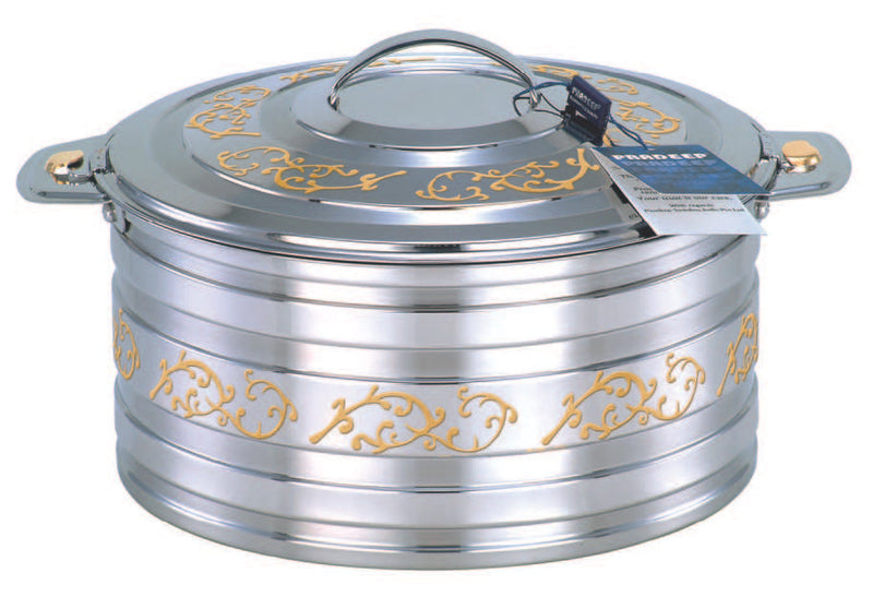 PRADEEP SHAMMA | Stainless Steel Hot Pot 2000ml Gold | TPR008