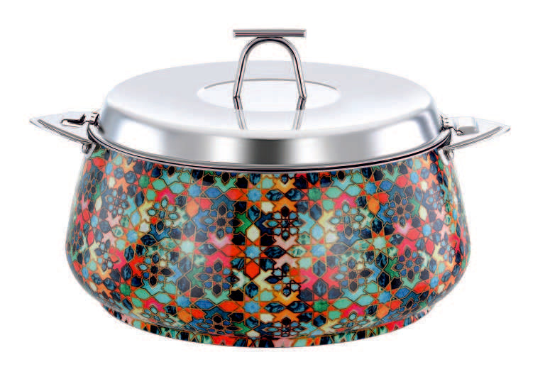 PRADEEP | Mirna Stainless Steel Hot Pot Multi Colour 5000 ML | TPR027