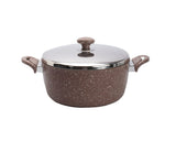 SAFLON | Pot Granite Steel LID  28CM | TSA021