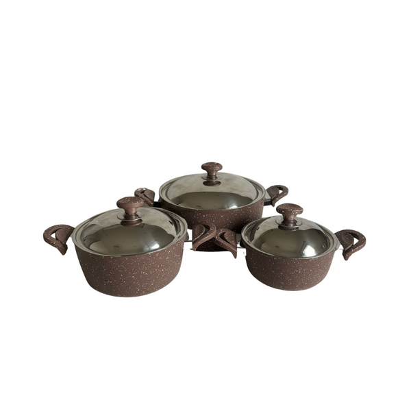 SAFLON | 6 PCS Cooking Set 20+24+28 | TSA048