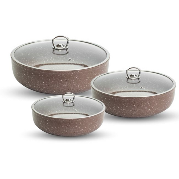 SAFLON | Tray 6 Pcs 30.28.26 W/G Lid | TSA091