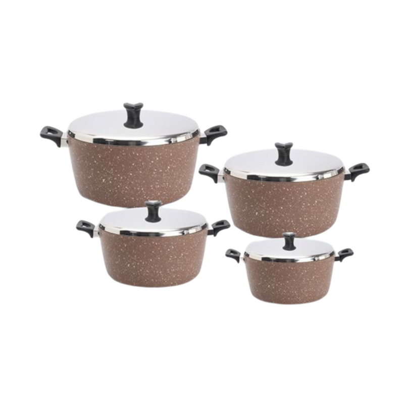 SAFLON | 8 PCS Pot SS Lid 0.6 MM  30+26+22+18 | TSA096