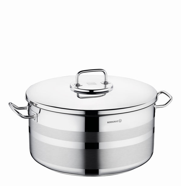 KORKMAZ | Astra 2 Low Cassrole 40X20 CM / 25.0 LT | TKO097
