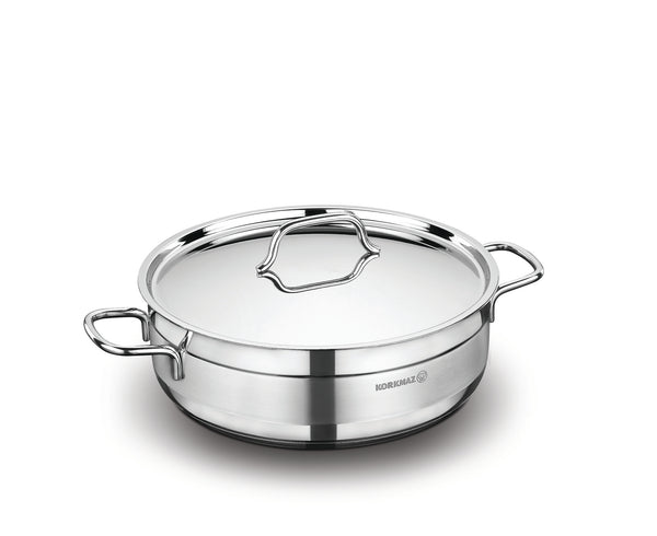 KORKMAZ | Alfa Low Casserole (24X8 CM / 3.5 LT) | TKO206