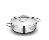 KORKMAZ | Alfa Low Casserole (28X9 CM / 5.5 LT) | TKO208