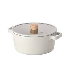NEOFLAM | Fika Cast Aluminum Casserole 24CM With Glass Lid | TNE025