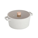 NEOFLAM | Fika Cast Aluminum Casserole 26CM With Glass Lid | TNE026