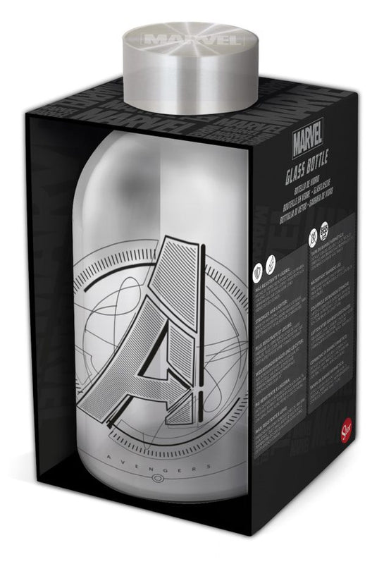 STOR | Marvel Glass Drink Bottle 620 Ml | TST128