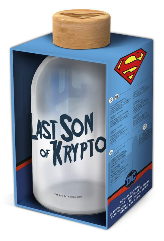 STOR | Superman Glass Drink Bottle 620 ml | TST132