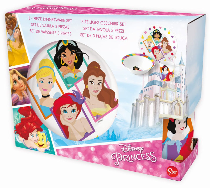 STOR | Princess Ceramic 3 Pcs Snack Set | TST193