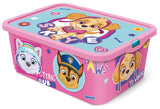 STOR | Paw Patrol Boy Girl Click Storage Box 13 LTR | TST265