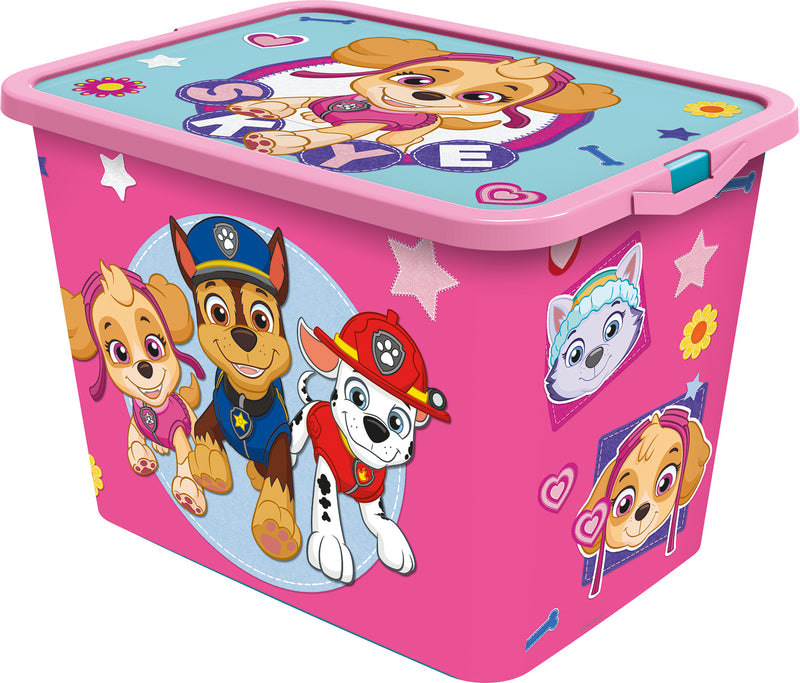 STOR | Paw Patrol Girl Click Cloth Storage 23 Ltr |TST272