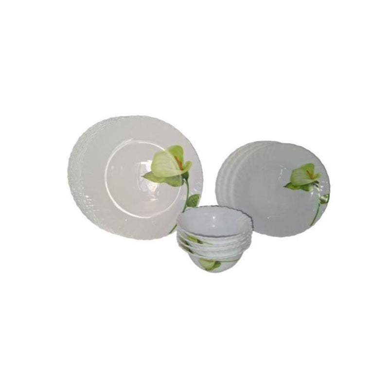 LA OPALA | Classique 12 Pcs Dinner Set IVORY BLUSH | TLO011