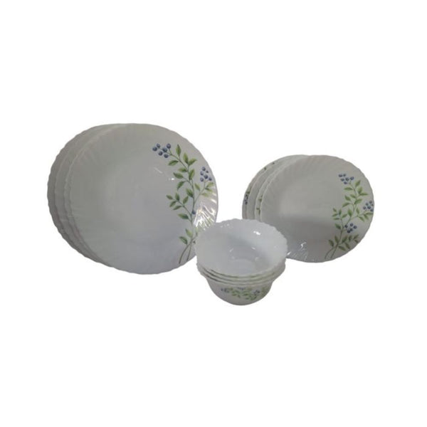 LA OPALA | Classique 12 Pcs Dinner Set LUSH GREENS | TLO026