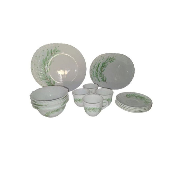 LA OPALA | Classique 20 Pcs Dinner Set OLIVE TRAILS | TLO032