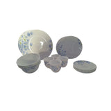 LA OPALA | Classique 20 Pcs Dinner Set ASTER BLUE |TLO037