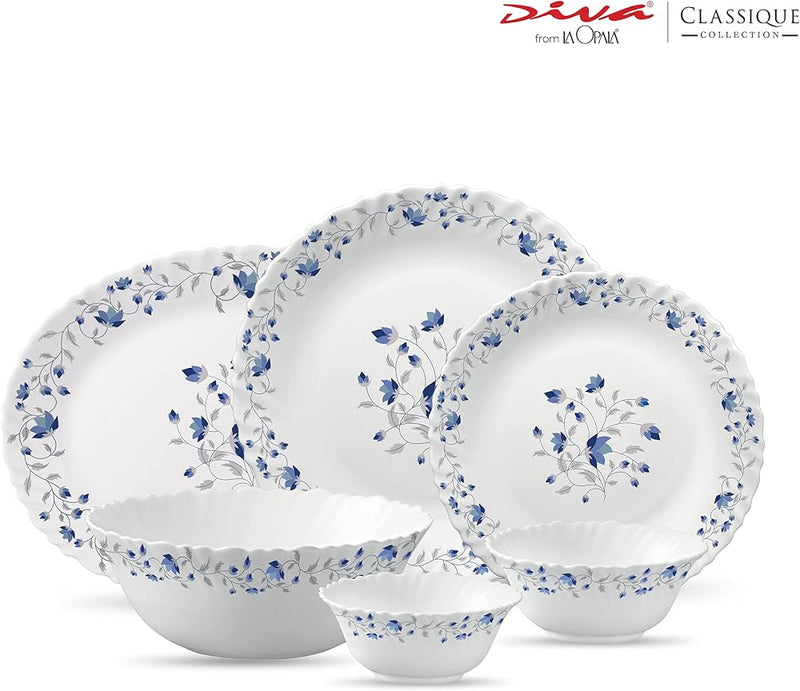 LA OPALA | Classique 20 Pcs Dinner Set BLUE MYSTIQUE | TLO041