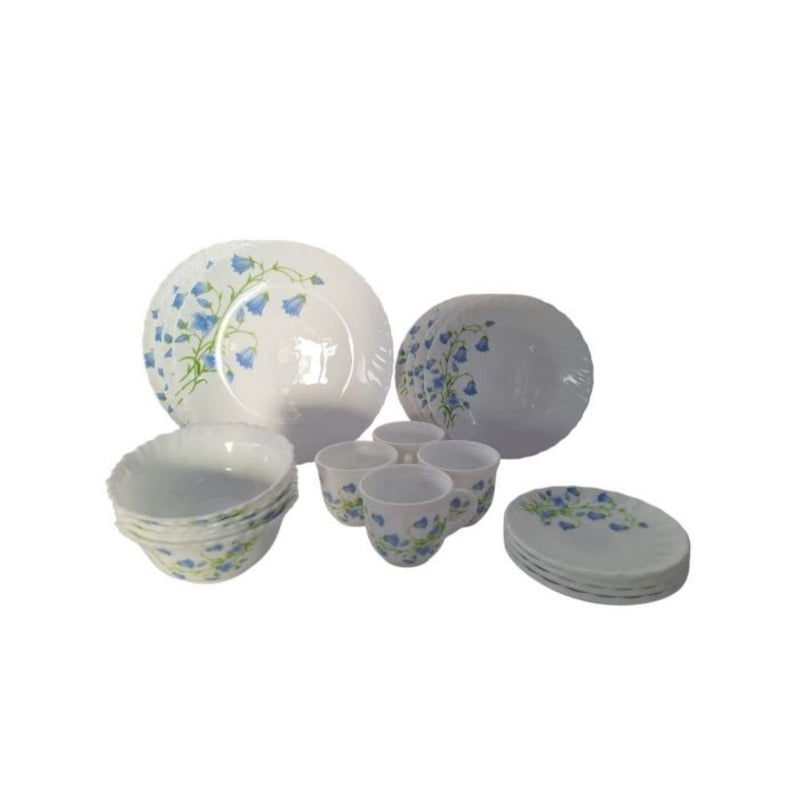 LA OPALA  CLASSIQUE 20 PCS DINNER SET BLUE BELLS