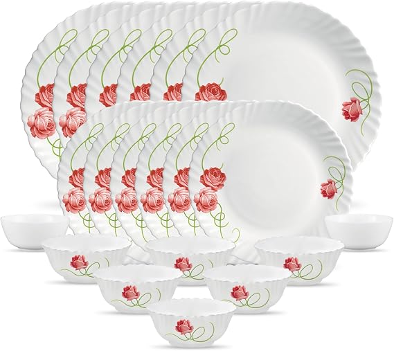 LA OPALA | Classique 20 Pcs Dinner Set DAINTY SWIRLS | TLO052
