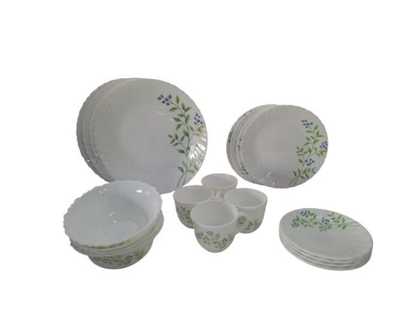 LA OPALA | Classique 20 Pcs Dinner Set LUSH GREENS | TLO054