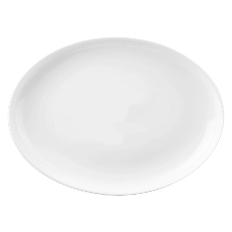 LUMINARC | Diwali Plain Oval Plate 33Cm | TLU013
