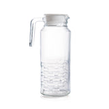 LUMINARC CHEQS FRIDGE JUG WITH LID 1300 ML