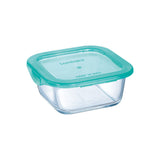 LUMINARC | Temp Sqr Flat Rim Keep'N Lagon 380 Ml | TLU119