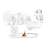 LUMINARC | Hana White Dinner Set 46 Pc | TLU134