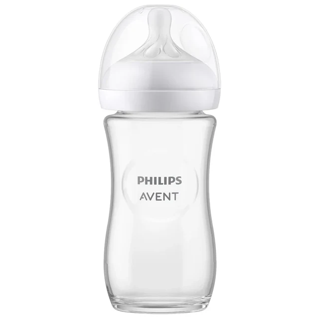 PHILIPS | Avent Natural 3.0 Feeding Bottle Glass 240Ml X1 | PA710