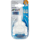 PHILIPS | Avent Classic/Classic Plus Teats 4 Hole X2 | PA009