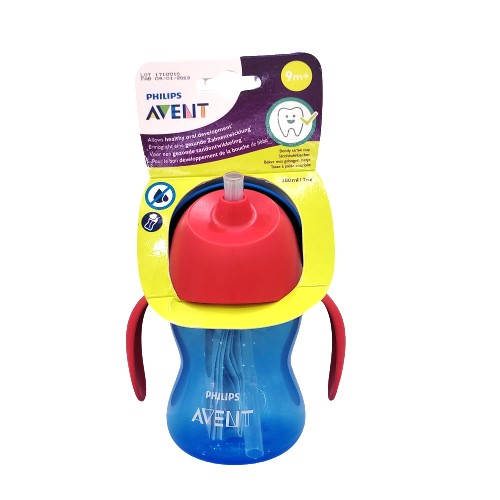 PHILIPS | Avent Bendy Straw Cup 9m+ Boy/girl | PA516