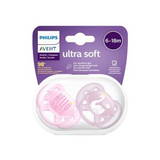 PHILIPS | Avent Sthr Sil Soft 6-18M Girl Deco X2 | PA242