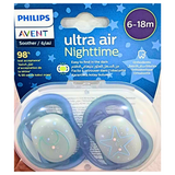 PHILIPS | Avent Ultra Air Sthr Nighttime 6-18m Boy X2 | PA258