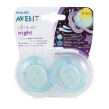 PHILIPS | Avent Soother Ultra Air Night 0-6M Boy X2 | PA263