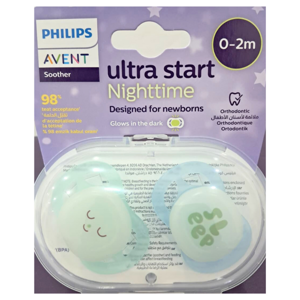 PHILIPS | Avent Ultra Start Nighttime Sthr 0-2m Boy X2 | PA272