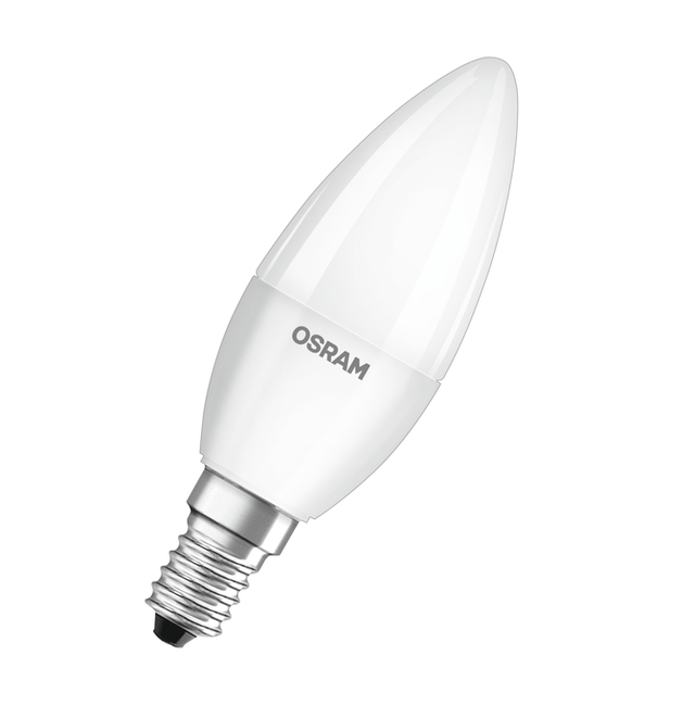 OSRAM | AC587230155 LED Value B40 4.7W E14 Warm White Frosted (3000K) 3- PACK PROMO | TOS015-1