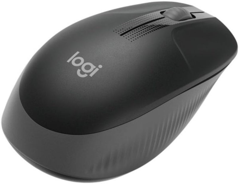 LOGITECH M190 Full-Size Wireless Mouse Charcoal 2.4GHZ-EMEA-M190 — buy in Qatar at MenaHub