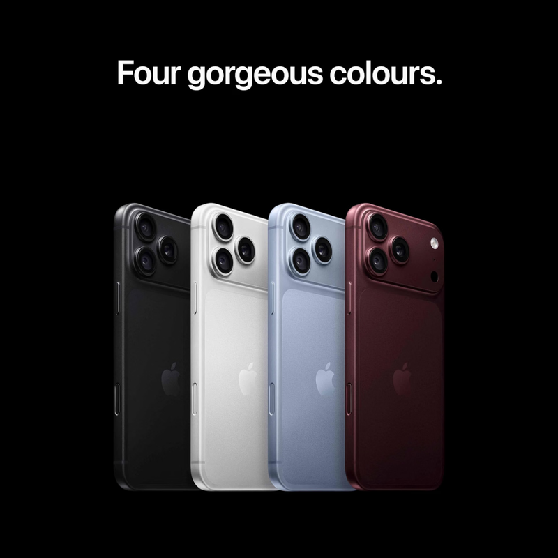APPLE | iPhone 18 Pro Max 2TB Burgandy 17.4cm 6.9″ Display A20 Pro Chip, 48MP Fusion Main Camera