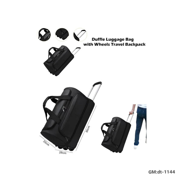 Duffle Luggage Bag with Wheels Travel Backpack | DT-1144