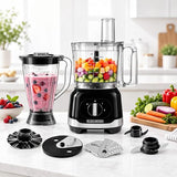 BLACK + DECKER | Multifunction Food Processor 800W Black | FX830-B5