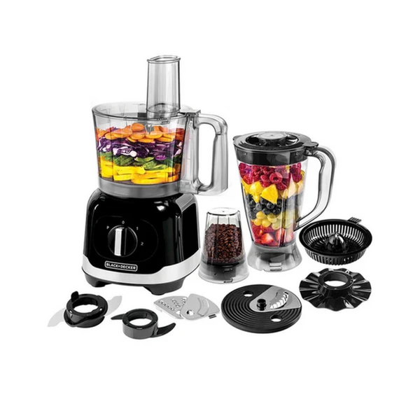 BLACK + DECKER | Food Processor 1000W BLACK | FX1000FB-B5