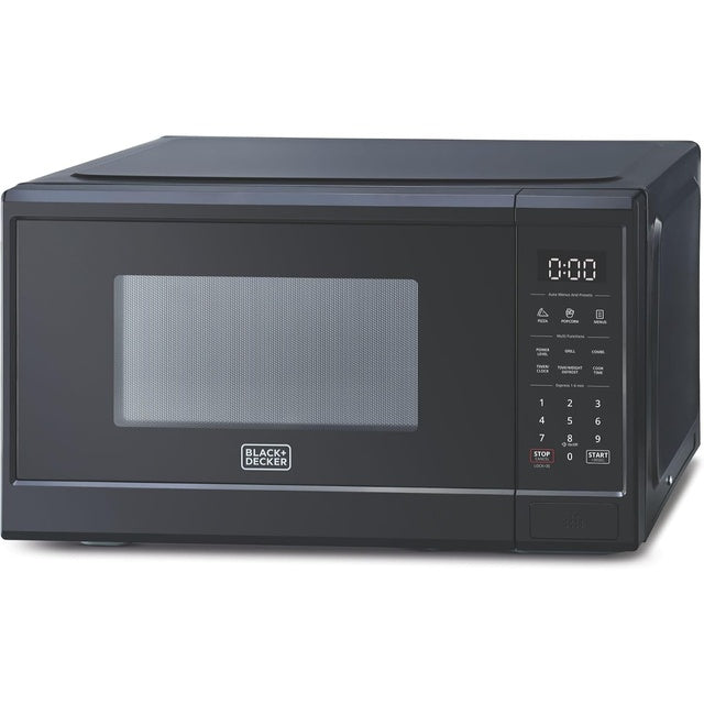 BLACK + DECKER | 31Ltrs Microwave Oven with Grill 1000W Black | MZ3100PG-B5