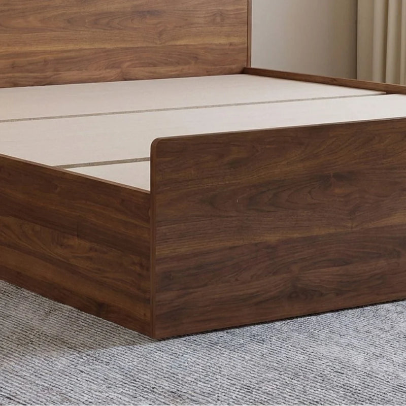 DANUBE | Supreme 180X200 King Bed-Light Walnut | 810100100805