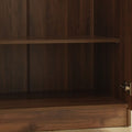 DANUBE | Supreme 6Door Wardrobe With Mirror-Light Walnut | 810100700761