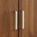 DANUBE | Supreme 6Door Wardrobe With Mirror-Light Walnut | 810100700761