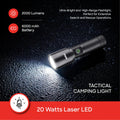 SANFORD | Spectra V2 Rechargeable LED Search Light With Zoom and 11 Modes | SF4677SL