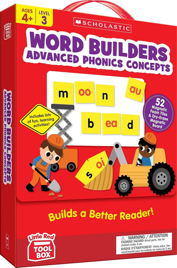 THE THOUGHT & EXPRESSION COMPANY | Little Red Tool Box: Word Builders: Advanced Phonics Concepts