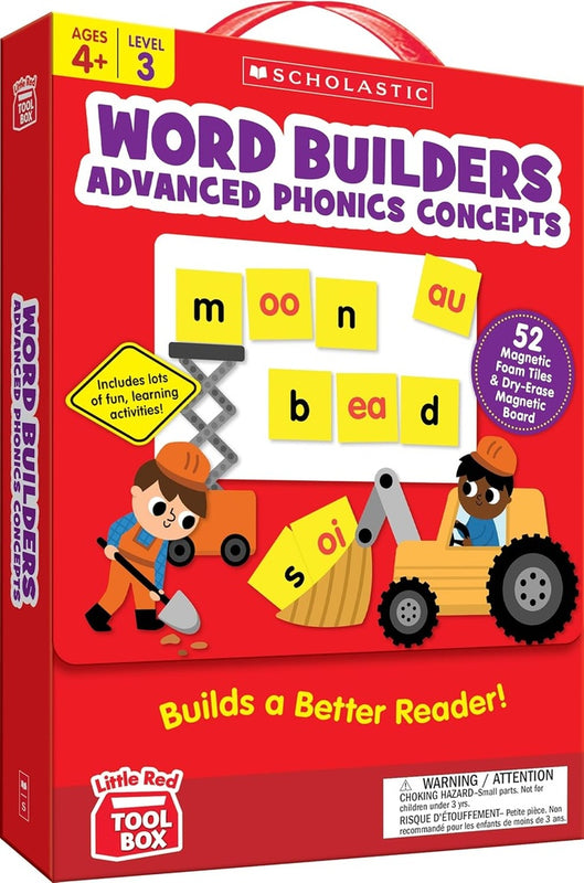 THE THOUGHT & EXPRESSION COMPANY | Little Red Tool Box: Word Builders: Advanced Phonics Concepts