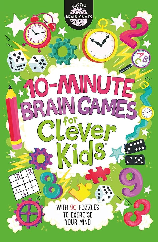 BONNIER BOOKS UK | 10-Minute Brain Games for Clever Kids